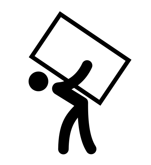 one man carrying the team's burden
